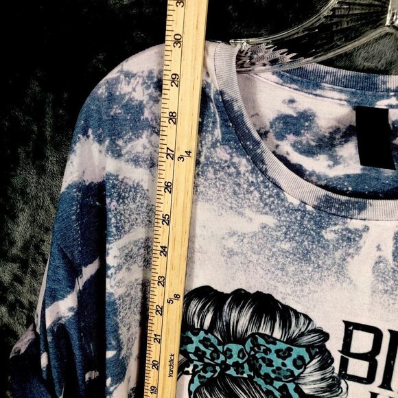 Women’s Biker Shirt Bike Hair Don’t Care Funny T Shirt Size Extra Large Tee - Picture 8 of 9